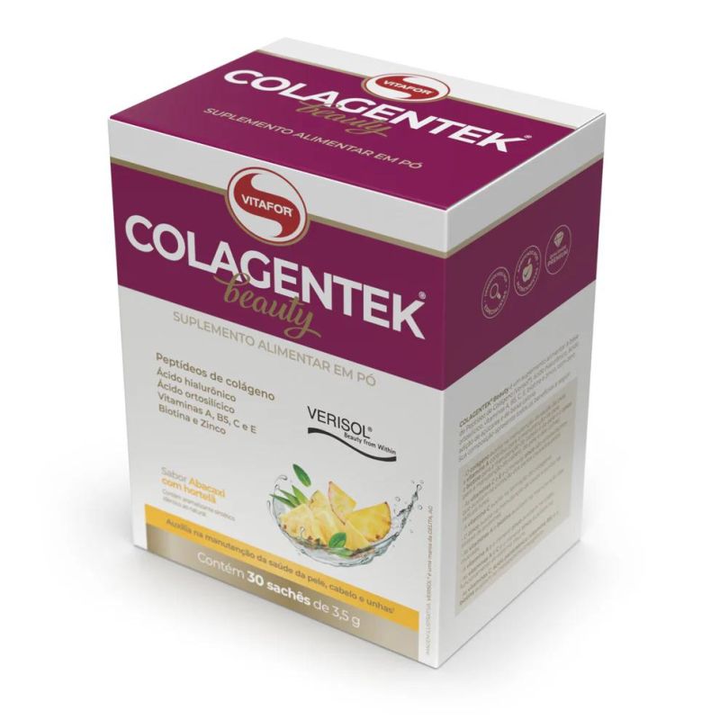 Colagentek beauty Ananás com Hortelã 30 saquetas