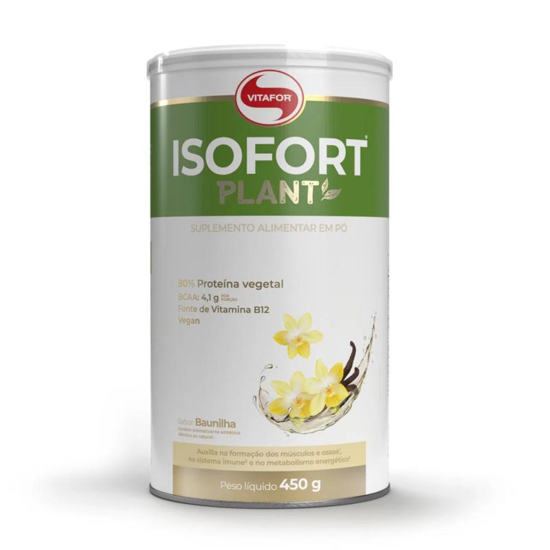 Isofort plant Baunilha – 450g