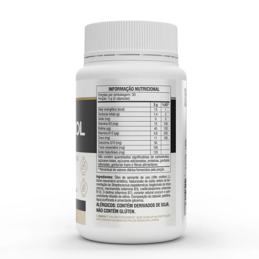 Resveratrol Plus – 60 Comprimidos