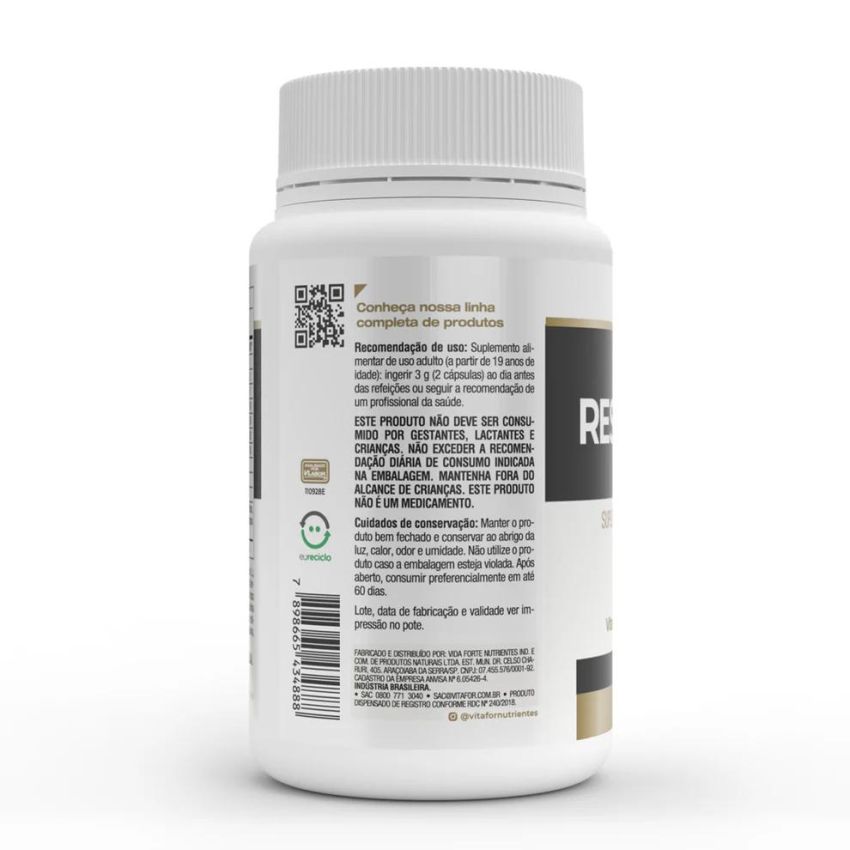 Resveratrol Plus – 60 Comprimidos