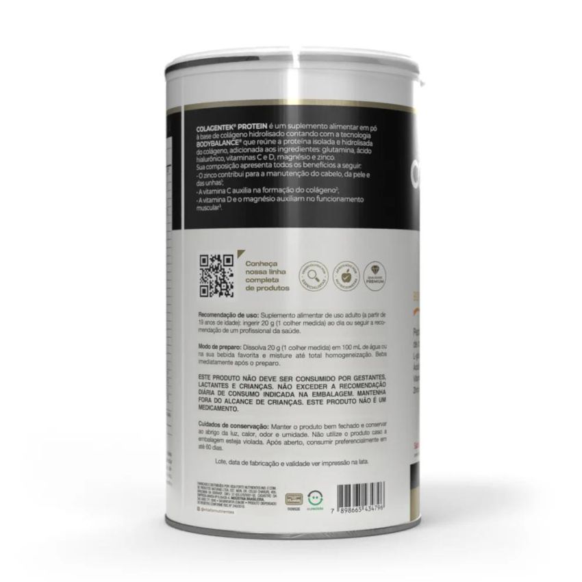 Colagentek Protein Morango 460g