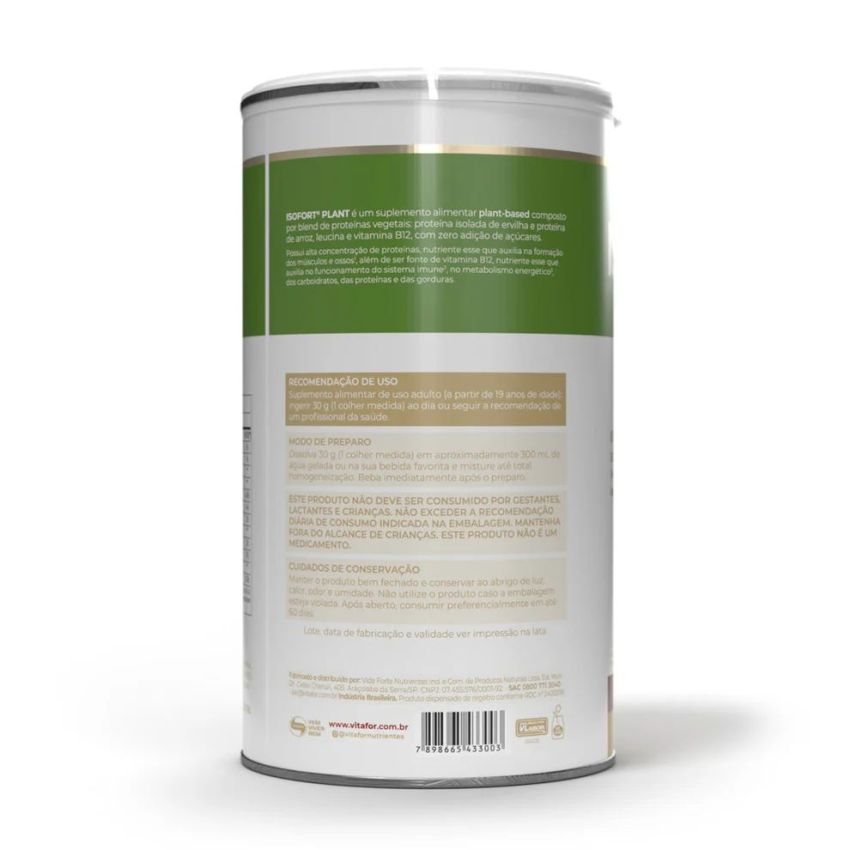 Isofort plant Amendoim – 450g